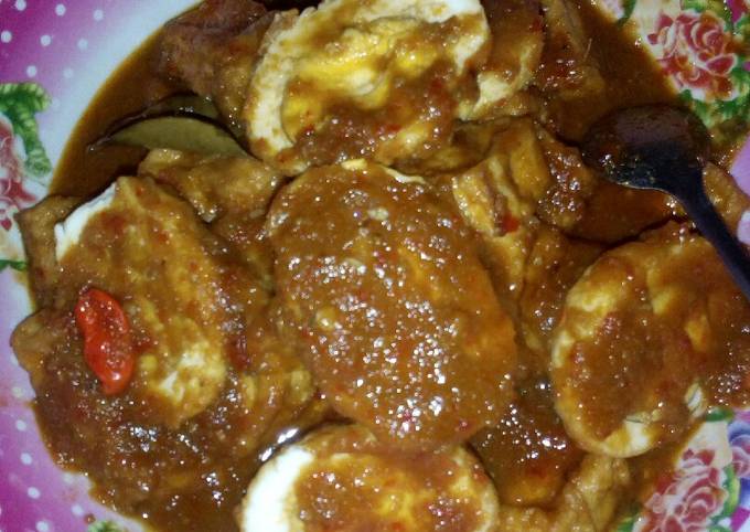 Cara Memasak Tahu &amp; telur bumbu bali 🍅 Istimewa