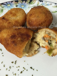 Una foto de Croquetas de mejillones
