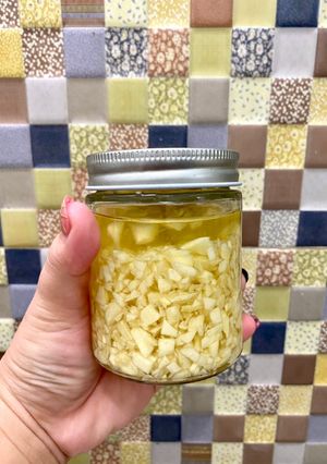 Foto resep Minyak bawang putih
