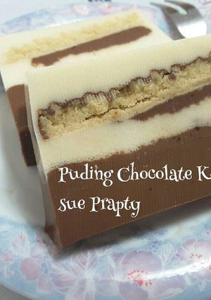 Foto resep Puding Chocolate Keju