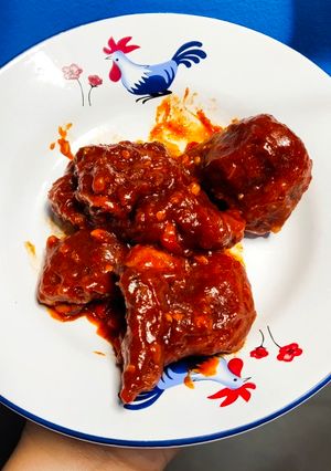Foto resep Ayam saus bbq