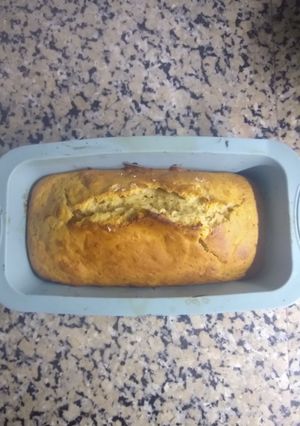 Una foto de Budín de Manzana