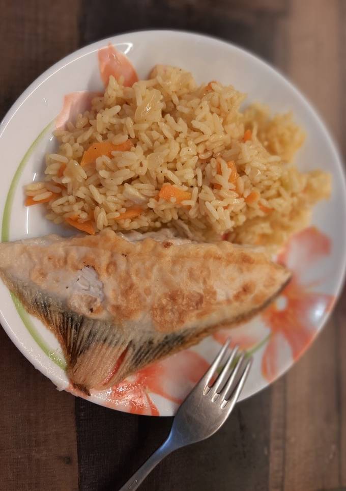 Жареная камбала