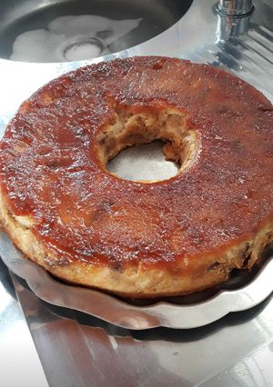 Una foto de Budín de pan súper express! 🍞