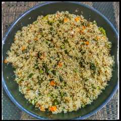 கீன்வா காய்கறிகள் உப்புமா(quinoa veg upma recipe in tamil)-レシピのメイン写真