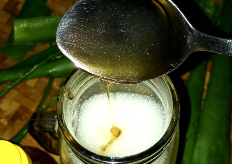 Cara Gampang Menyiapkan Juice aloe berjuta manfaat yang Menggugah Selera