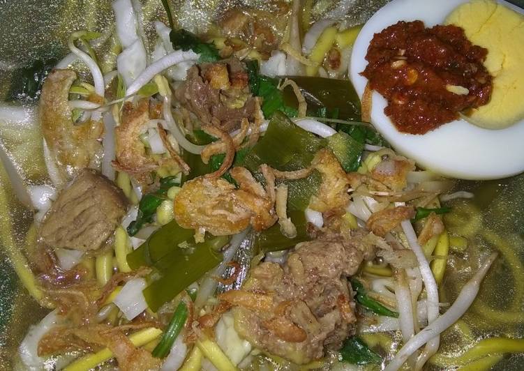 Resep Soto Daging Sapi, Bisa Manjain Lidah