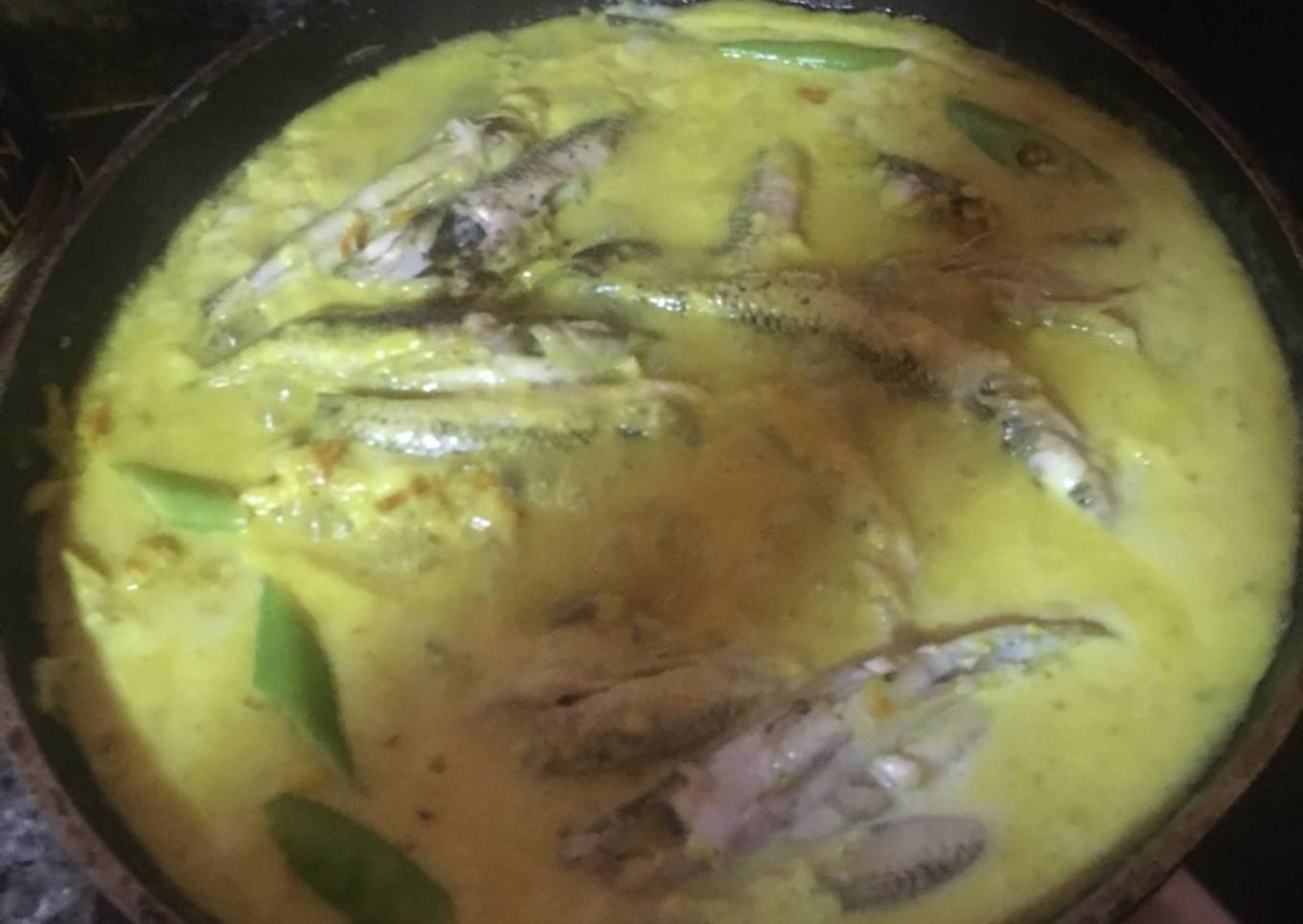 Ginataang Isda w Tumeric sauce or Fish w Coconut Cream w Tumeric sauce