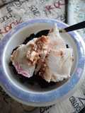 Postre de limón, Algarroba y Helado