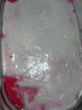 Gelatina com creme de Maria mole