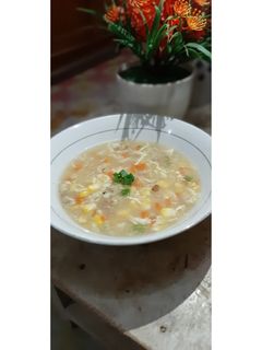 Foto resep 05. Sup jagung ayam