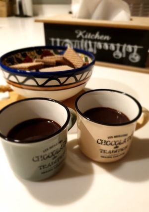 صورة لوصفة هوت شوكليت ☕