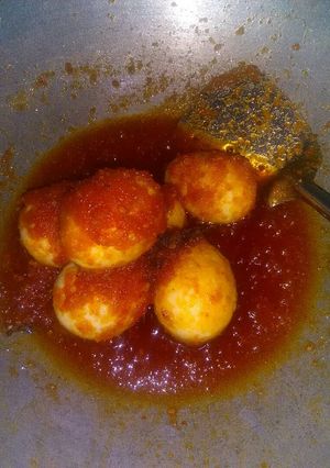 Foto resep Telur di sambelin