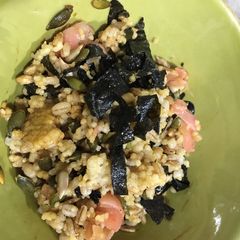 Brown Rice & Seaweed Salad A picture of Brown Rice & Seaweed Salad.