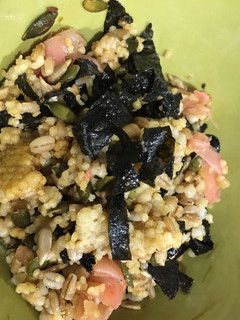 A picture of Brown Rice & Seaweed Salad.