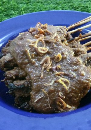 Foto resep Sate Ayam Bumbu Kacang
