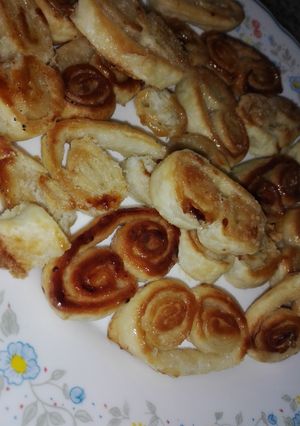 Una foto de Palmeritas con masa de tarta!!!😋😋