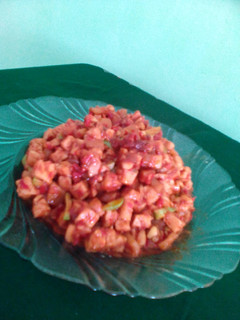 Foto resep Sambel goreng tempe + bakso + pete