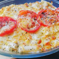A picture of Plain Mac & Cheese.