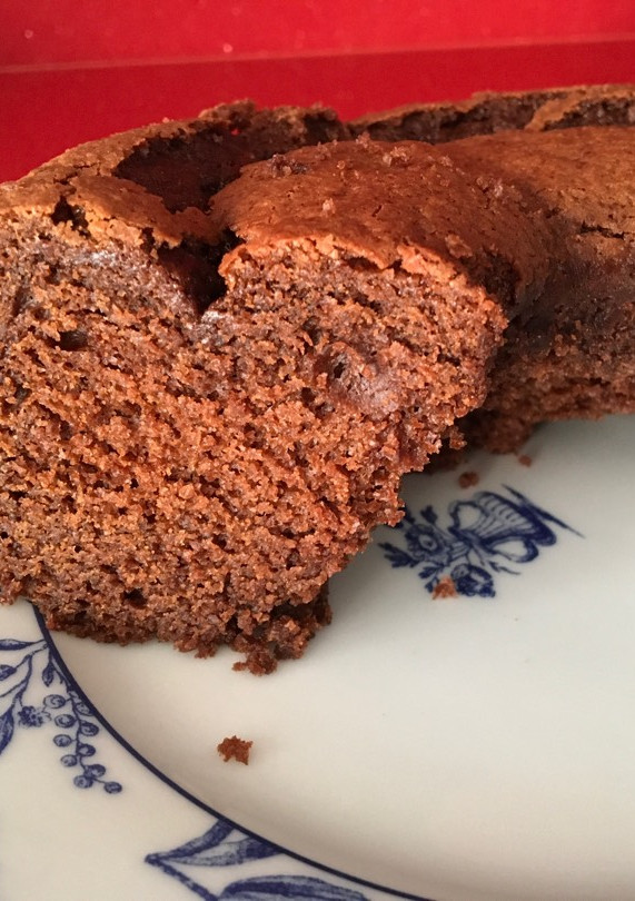 Una foto de Bizcocho de chocolate