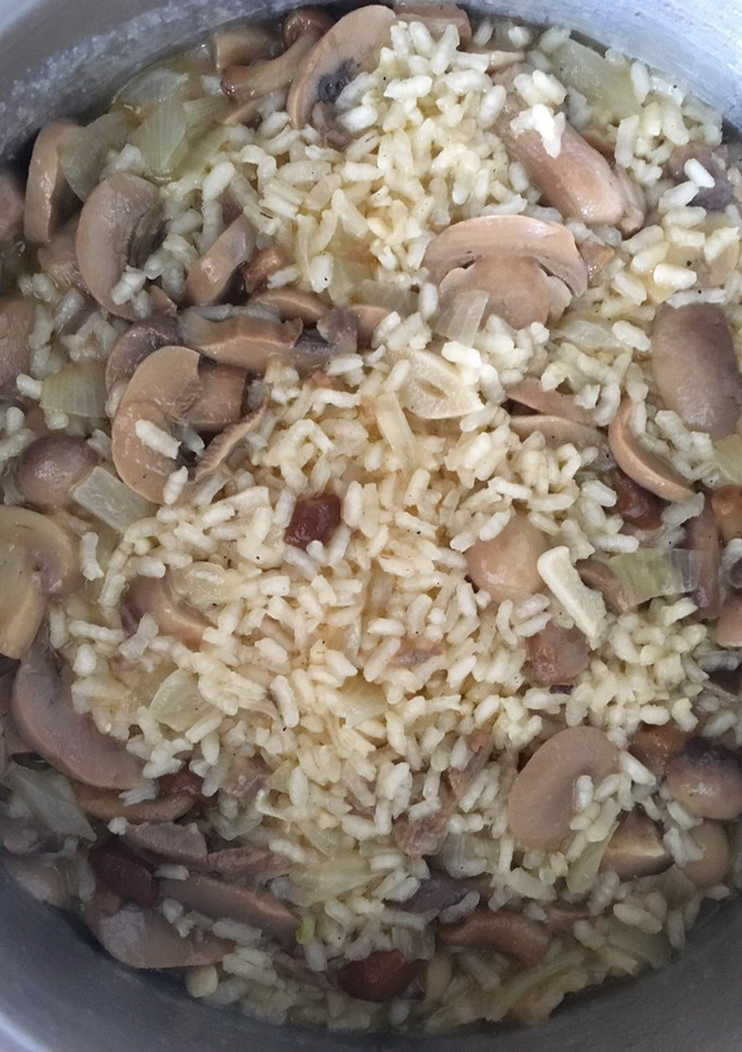Una foto de Risotto de setas