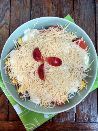 Cara Gampang Membikin Resep Salad buah mayo yang Bisa Manjain Lidah Anti Ribet, Lezat