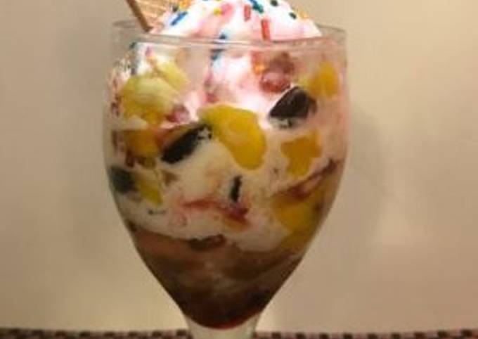 Recipe of Favorite Rainbow Sundae