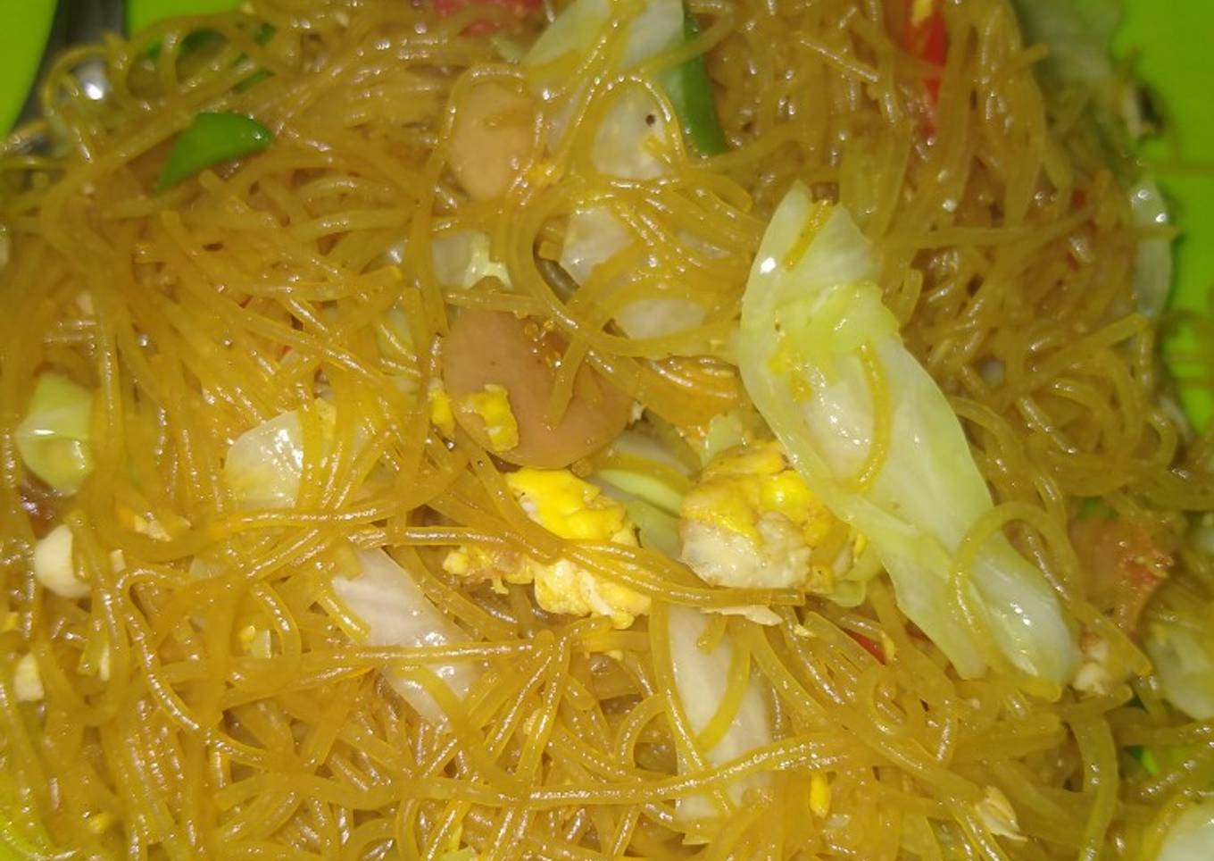 Bihun goreng sosis