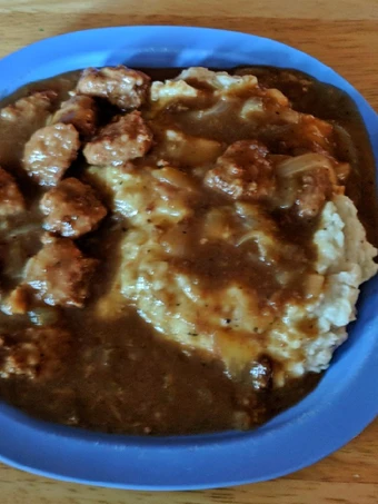 Recipe Cube Steak &amp; Gravy Instant Pot IP the Awesome  Perfect