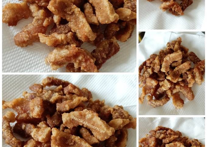 Langkah Mudah untuk Menyiapkan Samcan goreng crispy / pork belly fried ala me 🥰, Enak