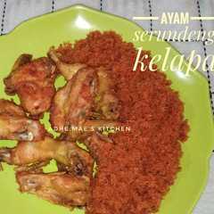 Ayam Serundeng Kelapa (bumbu instan) রেসিপির প্রধান ছবি