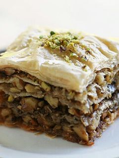 Una foto de Dulces de baklava