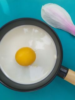 صورة لوصفة حلى البيضة الكذابة