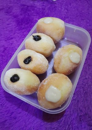 Foto resep Bomboloni isi durian & coklat lumer