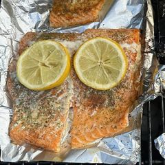 A picture of Grilled Salmon Fillets.