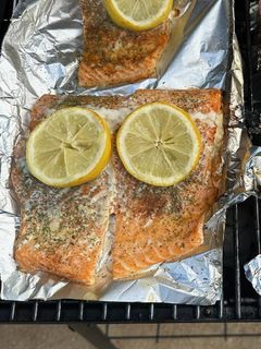 A picture of Grilled Salmon Fillets.