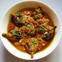 A picture of Baigan Masala Recipe.