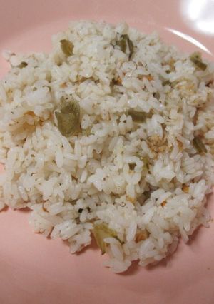 蝦醬泡菜燉飯 的食譜成品照片