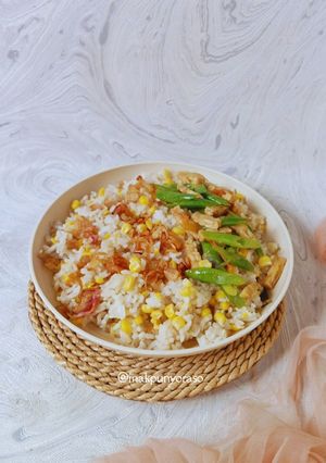 Foto resep Nasi Gurih Jagung