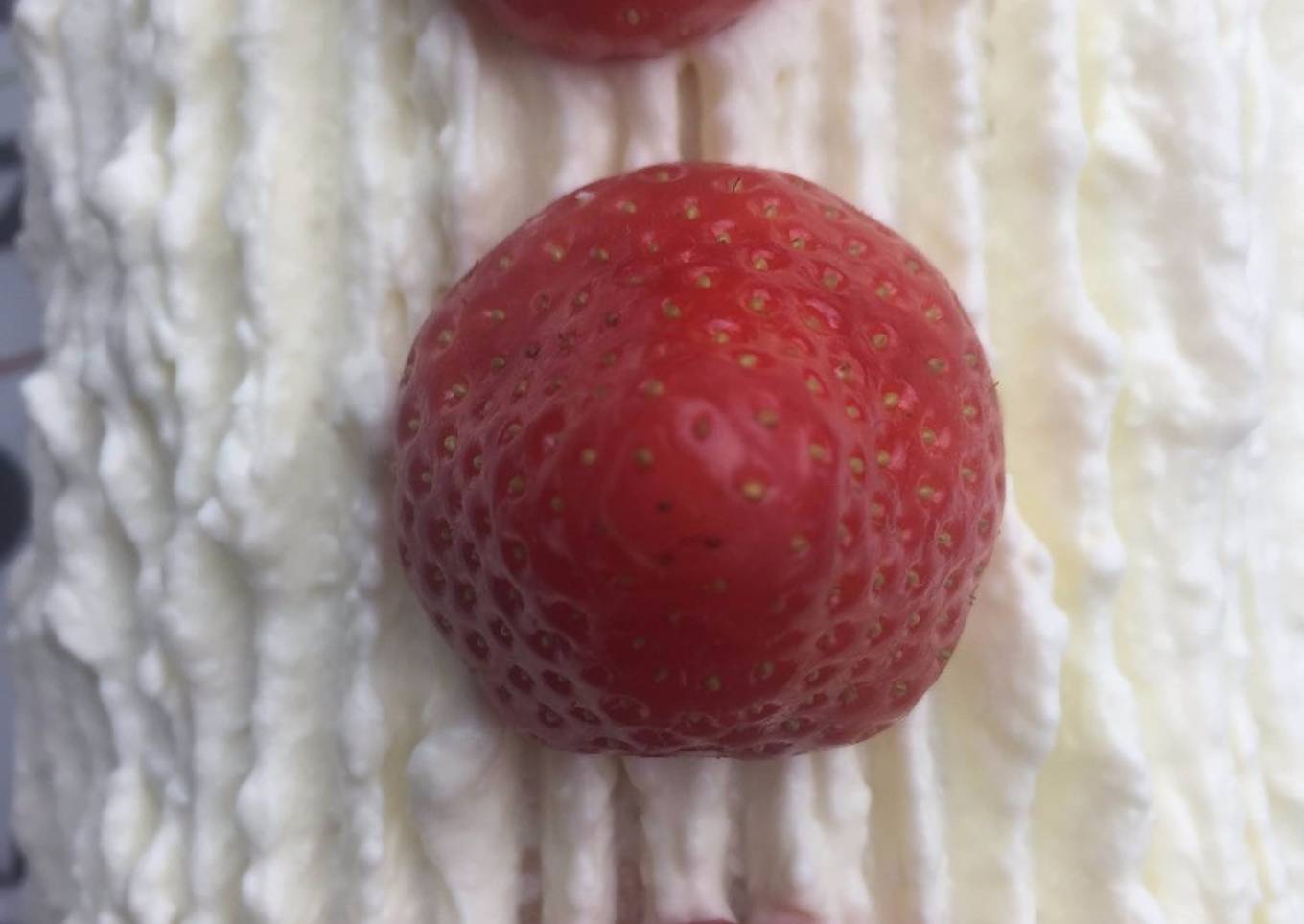Recette bûche de Noël, coco fraise