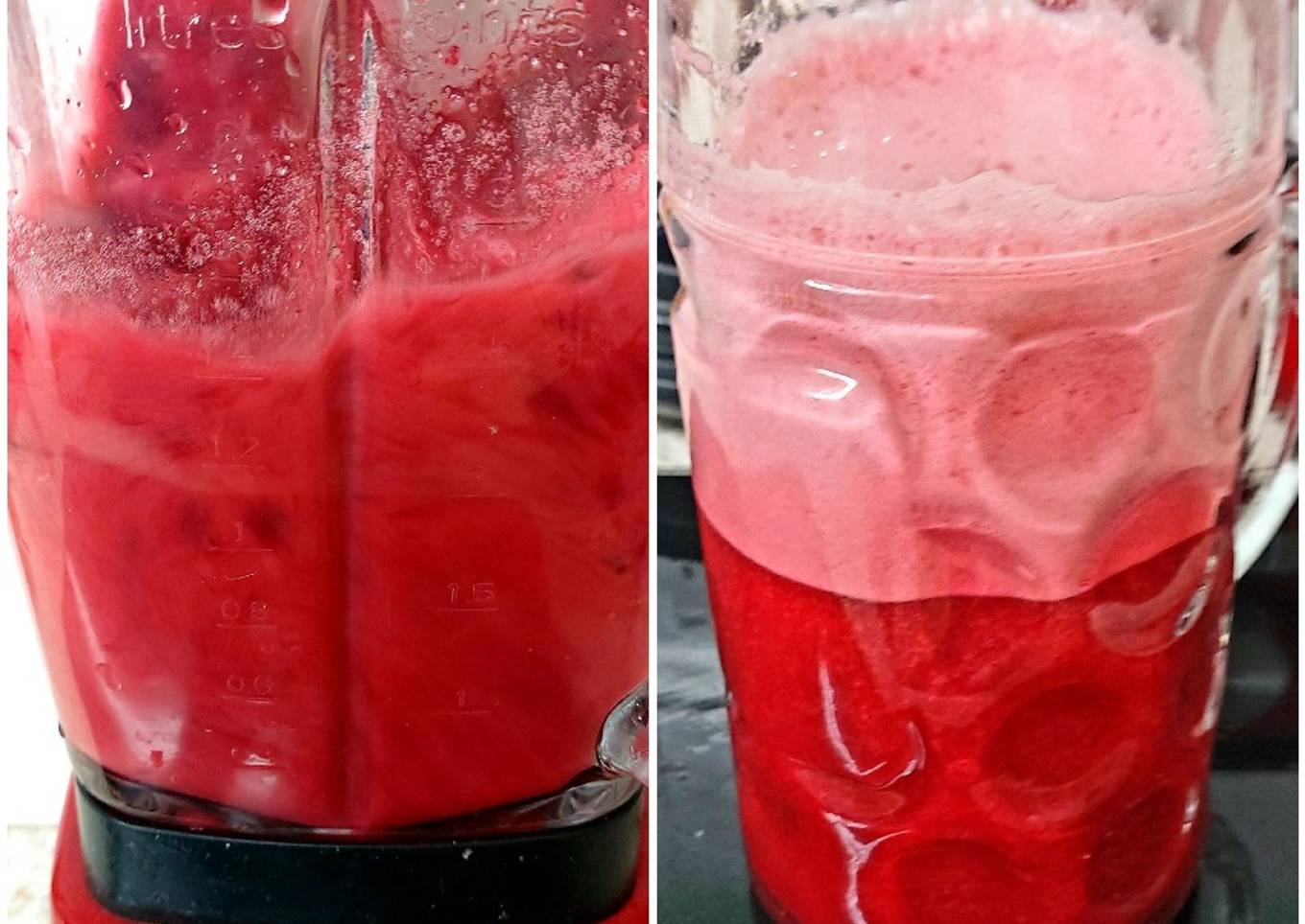 My Cherry iced Drink 😍