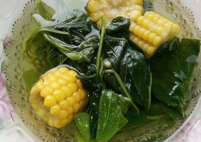 Resep SAYUR BENING BAYAM, JAGUNG Anti Gagal