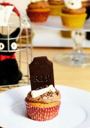 Une photo de Cupcakes Pierre tombale 🪦