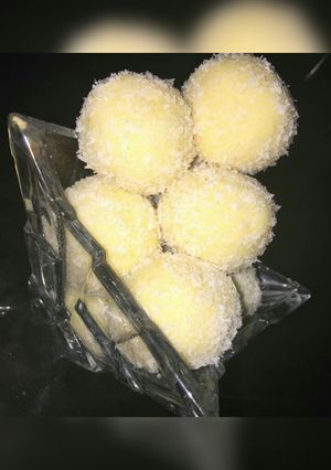 A picture of Laddo by mmn Khaleel's kitchen.
