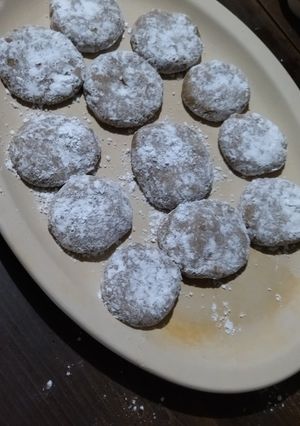 Una foto de Galletas de nuez SIN HORNO
