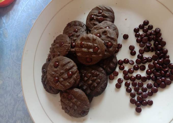 Kue choco chip cookies