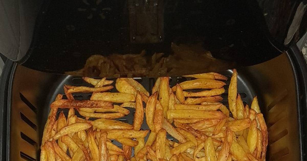 Batata frita na airfryer Receita por Vinicius Silva - Cookpad