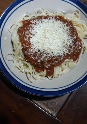 Foto resep Fettucini saus barbeque