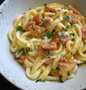 Simple Way Make Recipe Udon Carbonara that is Can Pamper Your Tongue, Perfect}