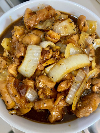 Anti Ribet, Bikin Ayam saus lada hitam Bunda Pasti Bisa